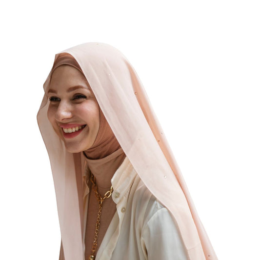 Sahar Korean Shawl Soft Beige